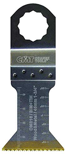 CMT OMS16-X5 5 LAME MULTIFUNZIONE PER FEIN SUPERCUT E FESTOOL VECTURO PER TAGLIO LEGNO-METALLO BIM+TIN 45x48mm 18TPI