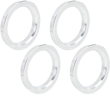 X AUTOHAUX 4pcs Bague de Centrage 73.1 à 57.1mm Aluminium Alliage Voiture Moyeu Anneaux Centriques