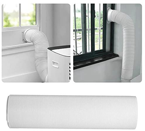 popyes Tuyau Climatiseur Mobile Rallonge Tuyau évacuation Climatiseur Mobile Tuyau d'échappement de Climatiseur Universel (15 cm 1,5 m)