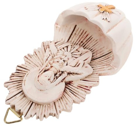 Yardenfun Elegante Acquasantiera Da Parete Con Decorazione Cattolica Cartello Decorativo Per La Casa Decorazione Per La Chiesa