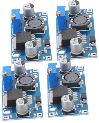 CLISPEED 4 Pezzi Convertitore Dc-dc Regolatore Di Tensione Riduttore a Basso Rumore Con Modulazione Stabile Per Progetti Elettronici