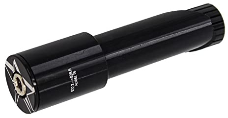 KBOLAE Quill to Ahead Fahrradlenker-Vorbau-Adapter, Kinder-Fahrrad, 22,2 mm auf 28,6 mm, Schwarz