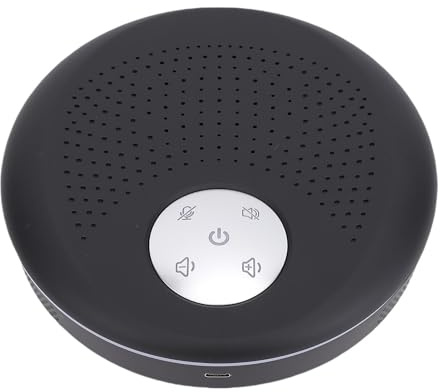 Cuifati Konferenshögtalare och Mikrofon, 360 Graders Röstupphämtningsbrus, Plug and Play Bekvämlighet, USB -Konferenshögtalare för Möten