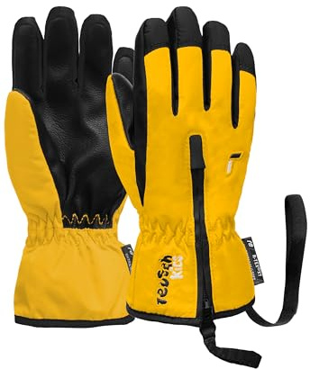Reusch Winterhandschuhe für Babys & Kinder | extra warm & Winddicht | atmungsaktiv, Reißverschluss für leichtes Anziehen, Kinderhandschuhe für Alltag, Schnee & Outdoor, 3-6 Jahre, Ben
