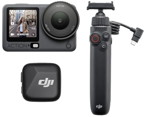 DJIQ3 DJI Bundle Vlog Osmo Action 6, caméra d’Action 8K pour vlogueurs