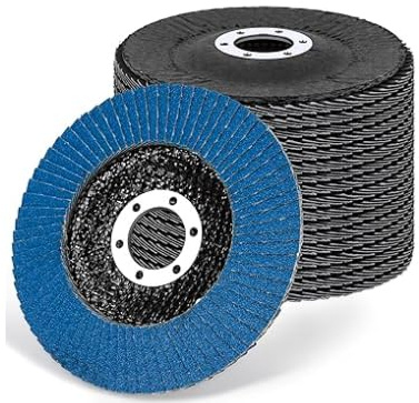 9 Stück Schruppscheiben 125mm Schleifscheiben Körnung 60/80/120 für Winkelschleifer & Poliermaschinen
