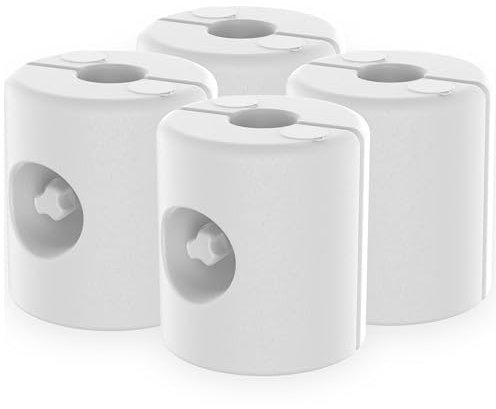 ZENO Gazebo Weights Set Of 4 Heavy Duty | Garden Weights | Weights For Gazebo, Tents, Umbreallas | Fill With Water Or Sand | Weatherproof Outdoor Weights