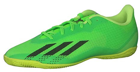 Adidas Herren X SPEEDPORTAL.4 IN Sneaker, solar Green/core Black/solar Yellow, 44 EU Schmal