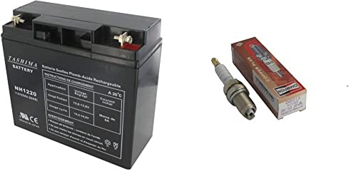 Greenstar 11773 Batterie NH1220 & BOUGIE CHAMPION RC12YC