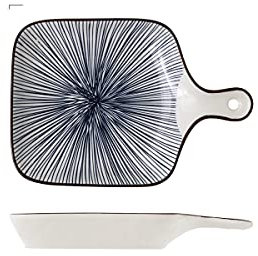 CTCOIJRN Plat à Four en céramique, Plat à Tarte, Plat à Tarte en céramique Plat de Cuisson Rond en Porcelaine Plat à Tarte Profond for Quiche, tartes aux pacanes, Tarte, tourte au Poulet, 8,7 Pouces,