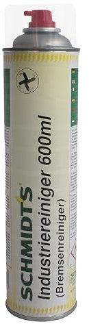12 x siwitec by SCHMIDT's Bremsenreiniger 600 ml, VOC = 99,98%, Bremsenreiniger Spray acetonfrei, Auto Teilreiniger zur rückstandsfreien Entfettung von Bremsen und Maschinenteilen, Industriereiniger