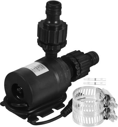 POPETPOP Wasserwechselpumpe Für Aquarien – 800 L/h Bürstenlose Tauchpumpe Dc 12 V Für Den Außenbereich Wasserspiele