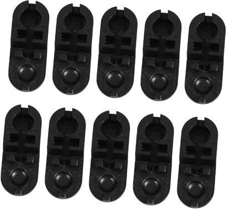 QUMIIRITY 10pcs Roman Blind Chain Clips Beaded Cord Connectors for Window Roller Blinds