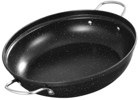 LABRIMP Olla de Acero Inoxidable con Doble Asa, Piedra Médica, 28cm, para Ramen y Sopa, Resistente al Calor, Fácil de Limpiar, Cocina Doméstica
