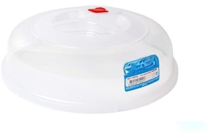 Couvercle micro-ondes - Couvercle en plastique robuste, design facile à utiliser, idéal pour réchauffer les aliments, éviter les éclaboussures et conserver l'humidité. #