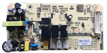 Carte mère de contrôle Circuit for Armoire à cigares et vin Rouge, Carte d'affichage l'alimentation MP505 MP506 QT-MNY-Main(Control Panel)