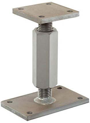 Pitzl Pfostenträger - schwere Ausführung, Verstellbereich 265 mm bis - 325 mm