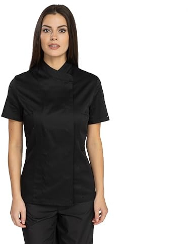 PALLTEX Nori Lady SS Veste De Cuisine Femme Veste Cuisine Femme Veste Cuisine Femme Professionnel Veste De Cuisine Femme Professionnel Blouse De Cuisine Femme