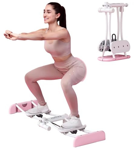 GANDUS Beinmaschine Faltbare Beinübungsausrüstung für Frauen, Beckenmuskeltrainer/Innere Oberschenkel Trainer, Meister Der Innen des Skigrainings, Innenausbildung, Postpartale Reparaturmaschine