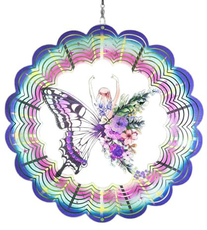 Hilandero de Viento de jardín, hilanderos de Viento para jardín, hilanderos de Viento, Decoraciones cinéticas de Arte de Patio, esculturas de Vientos, Adornos artesanales, esculturas de Vientos