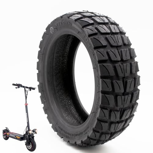 [M365Lyon] Tubeless Reifen 10 x 2,75 - 6,5 Zoll für Elektroroller UrbanGlide E-CROSS 2x2 All Road 5, E-CROSSE MAX, Speedway 5 - Rockway - Crossover - Dualtron 3, Kukirin G2 (1 x Tire)