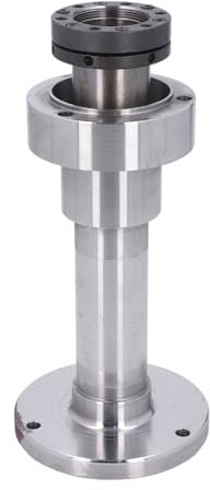 Lathe Spindle, Mini Double Chuck Modification Replacement Part Accessories for WM-210 MX-210 8x16 210x400 210x750 210x800 220x600 220x750, No. 45 Steel