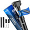 Gefederte Sattelstütze 27.2 /30.9/31.6mm, 3 In 1 Fahrradsattel Stange, 2 Adapter, 2 Federn, 375mm Aluminium Federsattelstütze, Fahrrad Sattelstange Gefedert bis zu 120kg, für E-Bike, MTB, Citybike