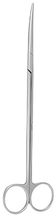McIndoe Chirurgische Schere, 21,6 cm, abgerundete Klingen, gebogen auf flach