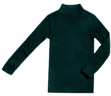 BABIDU Babidu - Punt NOU Camiseta Interior Niños Unisex Cuello Medio Alto Semicisne, Ropa Interior para Niño Y Niña Unisex Canottiera Unisex - Bambini e Ragazzi (Pacco da 1)