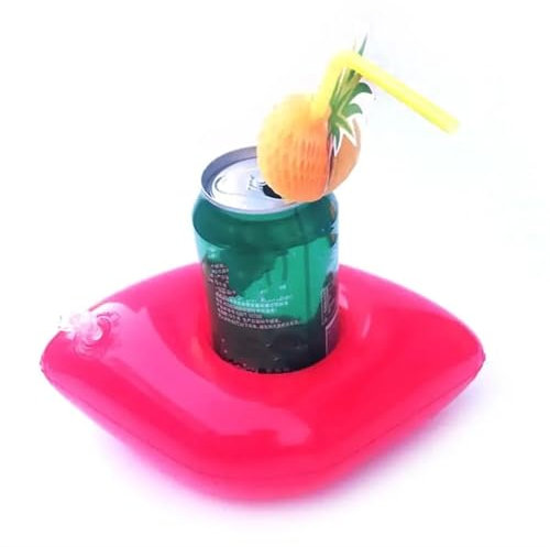 JKELPV Kit d'entretien kit Nettoyage Porte-gobelet Flottant pour Piscine, sous-Verres gonflables, Support à Boissons, pour Bateaux en Plein air, Porte-gobelet pour Piscine(3 Fish)
