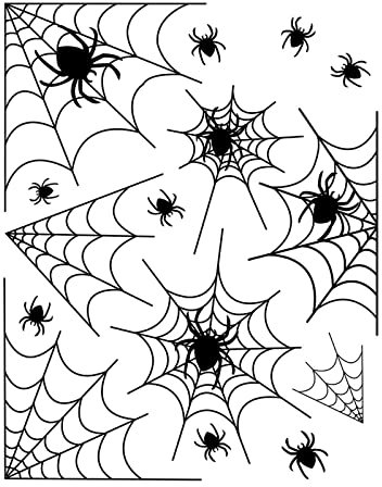 Greabuy Halloween-Spinnennetz-Wandaufkleber, schwarzer Aufkleber, Ornament, Dekoration für Festival-Party