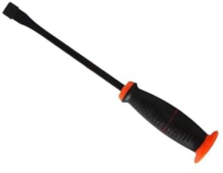 Pallet Buster 2PCS Heavy-Duty Pry Bar with Angled Thicken Crowbar Protective Hammer(8 in Pry Bar)