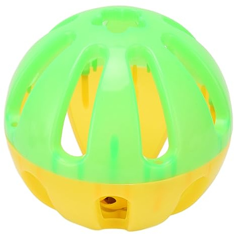 Qcwwy Jouet d'enrichissement du Poulet, Boule d'alimentation Lente Interactive en Plastique Sûr, Favorise Une Alimentation Saine et Le Plaisir pour Les Poulets de Compagnie