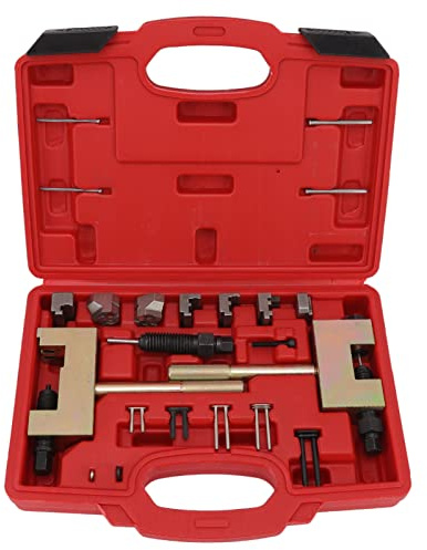XTevu Herramienta de cadena de distribución, instalador de cadena de motor, kit de remachado de árbol de levas, compatible con Mercedes M271 M272 M273, juego de herramientas de
