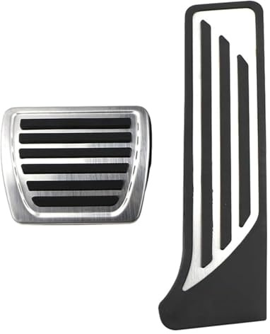 Pedalbil För Alfa För Romeo För Giulia För Stelvio 2016-2023 LHD AT Bilgasbromspedalskydd Fotstödspedal(A)