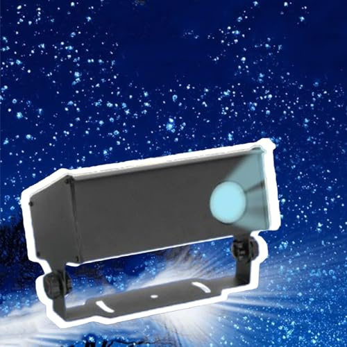 LFfwynog Proyector láser Firefly, microhaz Luminoso de respiración dinámica, láser de Clase II, múltiples Opciones de Color, Resistente al Agua IP68 para jardín Exterior. 25W-Lightblue