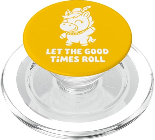 Let The Good Times Roll Unicorno PopSockets PopGrip per MagSafe