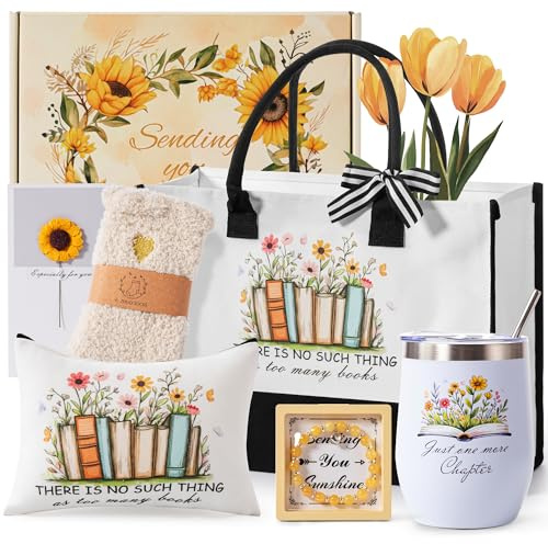 Book Lover Gifts for Women,Bookish Gifts for Readers Book Accessories | Reading Lovers Bookish Items Books Club Themed Librarian Gift for Readers Cool Bookworm Stuff Presents for Librarian,Girls