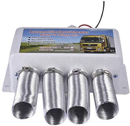 Tragbare Autoheizung, 12 V, elektrischer Entfroster, Fenster-Entfeuchter, manuelle Standheizung für Auto, Boot, LKW, Van, Bus, SUVs, RVs, Anhänger für Winterwärme