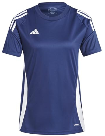 adidas Damen Tiro 24 Shirt, Team Navy Blue 2/White, L