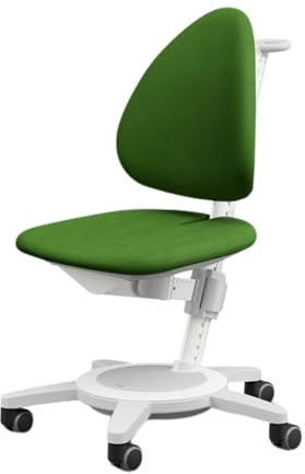 Moll Maximo Kinderschreibtischstuhl | mitwachsend & ergonomisch mit individuell Verstellbarer Sitzfläche und Rückenlehne | Drehstuhl ideal für Schulkinder | langlebig & hochwertig | Made in Germany
