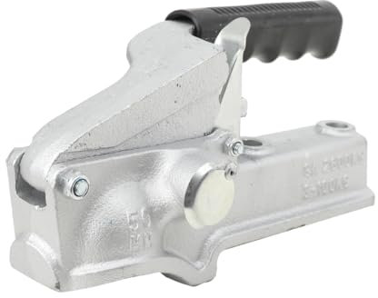 Lfhelper Trailer Coupling Hitch Tow Hitch, 50 mm Heavy Duty Trailer Towing Hitch Coupling with 2600kg Load Capacity, Steel Construction, for Caravans, Campers, RVs, and Trailers