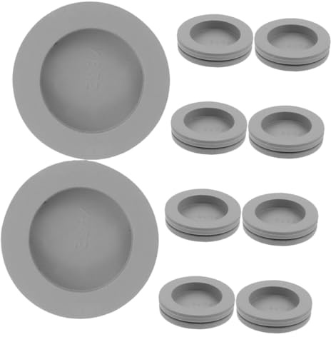 SHINEOFI 10pcs Air Conditioner Drain Plug Replacement Soft Rubber Hose Stopper for Air Conditioner Drainage System for Outdoor Ac Unit Maintenance