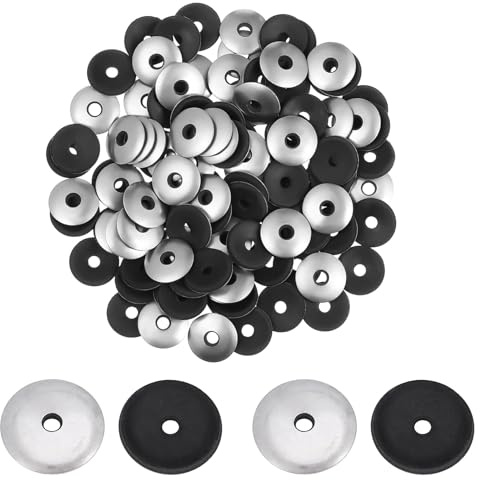 200 dischi di tenuta, in acciaio inox, M6.3 x 16 EPDM, rondelle di tenuta con guarnizione, per viti M6,3 x 16 mm