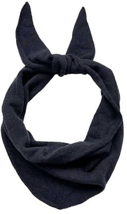 stylx Damen Mini-Dreieckstuch, leichtes Halstuch Schal zum täglichen Tragen, 90 x 30 cm, Deckenschal Herbst Winter für Frauen und Mädchen MADE IN ITALY