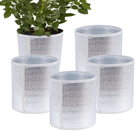 Riaisttd Housse de pot de fleurs – Veste de protection antigel pour arbustes, pour extérieur, cour, balcon à l'extérieur