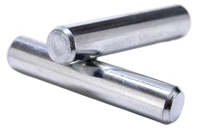 ApuaVireo&Co 304 Rundkopfstifte, zylindrische Passstifte aus Edelstahl in verschiedenen Größen(25mm,M6 (10Pcs))