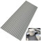 yuanjiasheng 90x240cm Eva-Schaum Deckbeschläge für Boote Yacht Marine Bodenbelag Rutschfester Teppich Mit Kleberücken,Grey Stripe Faux Teak Bodenbelag