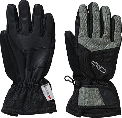 CMP - Kids Twill Ski Gloves, Black, 5.5