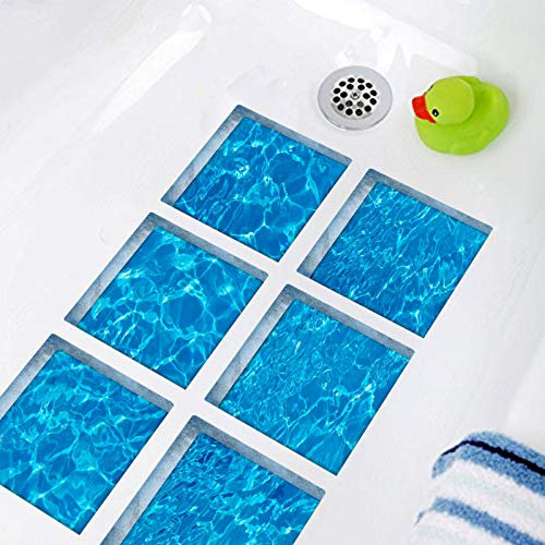 Fine jade2 Adesivi per Vasca da Bagno Antiscivolo Adesivi 3D per Vasca da Bagno Bagno Adesivo Piscina Pavimento,Usato per Vasca da Bagno Piscine Scale Bagno con Doccia E Altre Superfici Scivolose